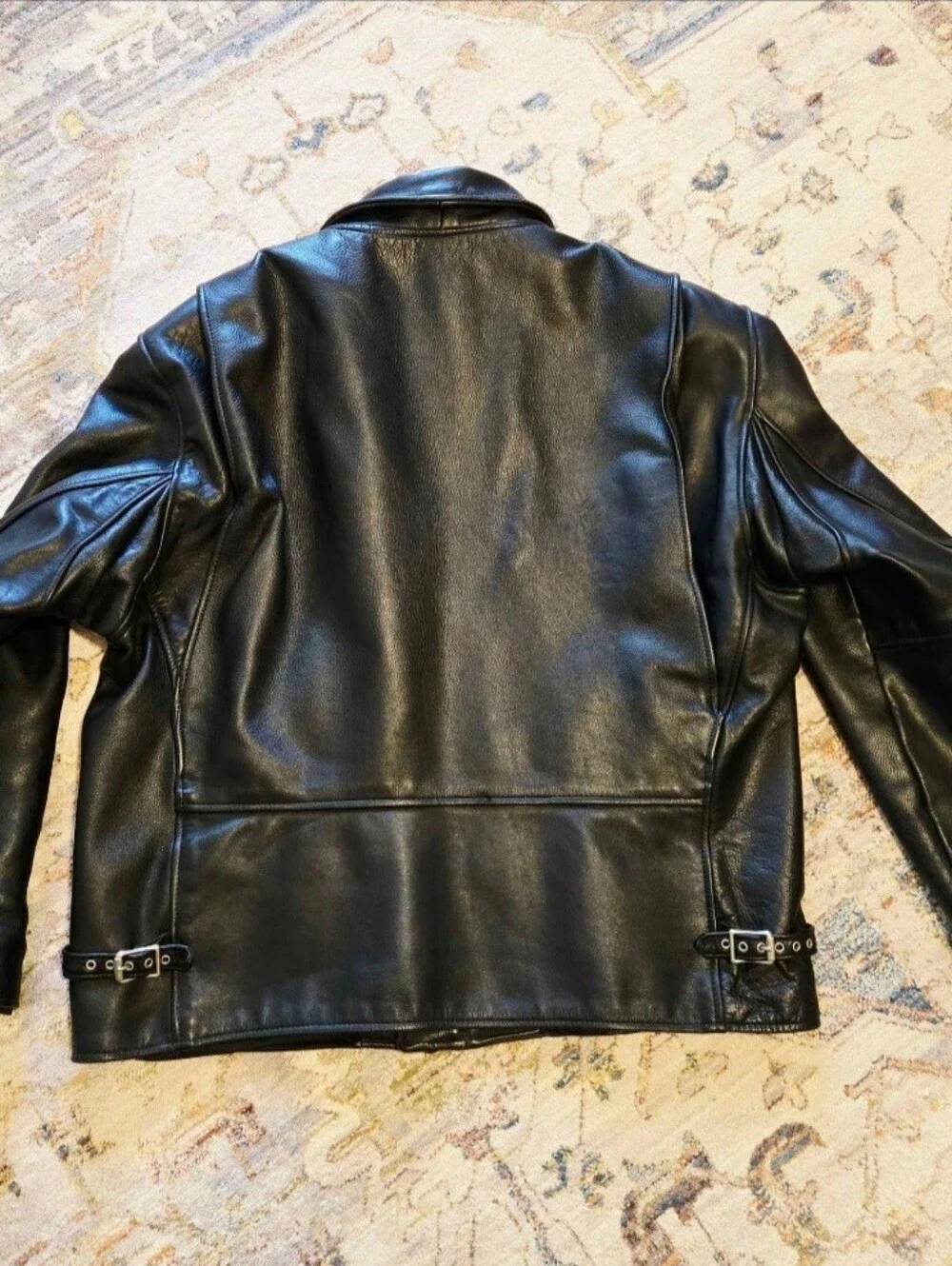 Mens Black Leather Jacket